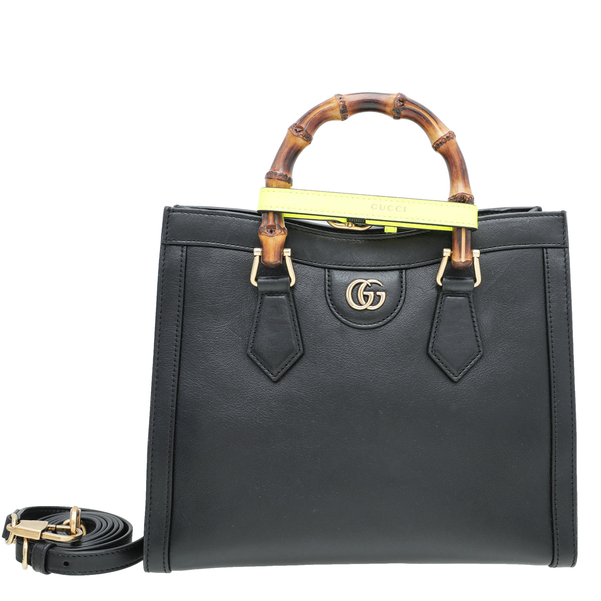 Gucci Black Diana Small Tote Bag-Gucci-THE CLOSET