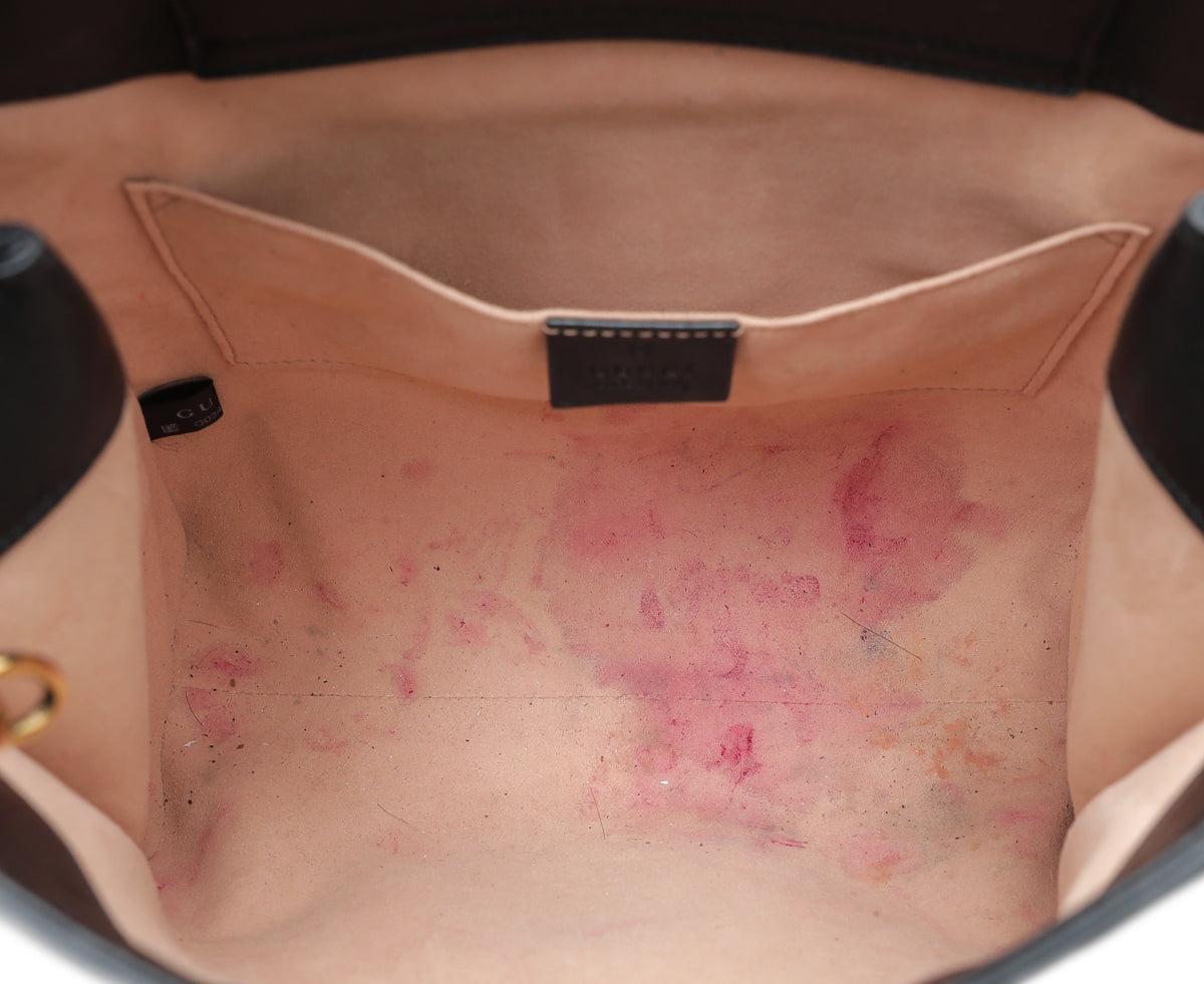 Gucci Black Diana Small Tote Bag-Gucci-THE CLOSET