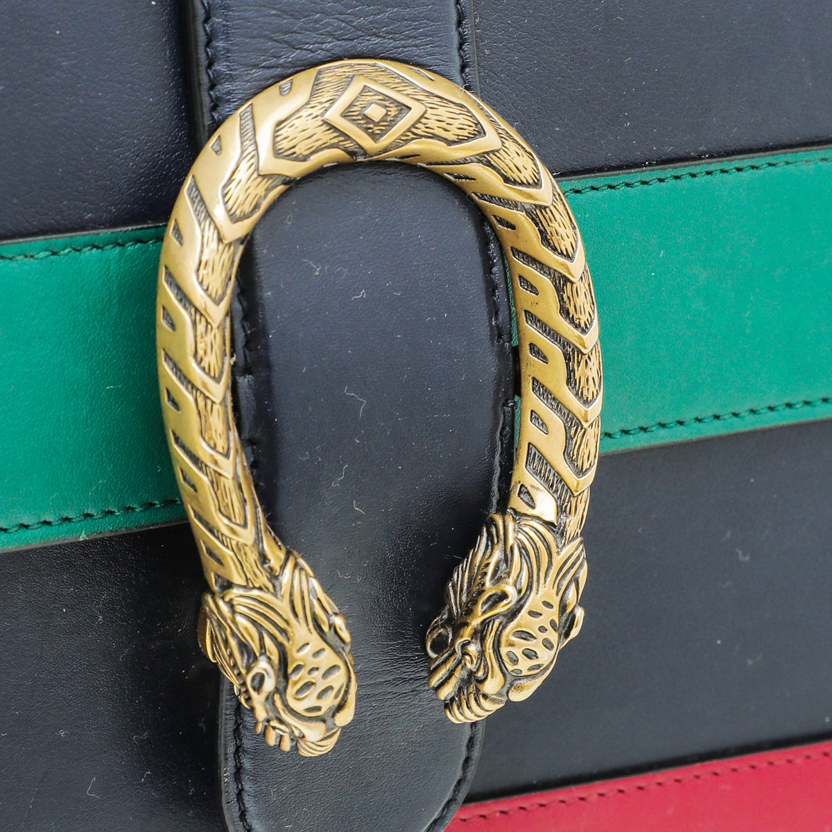 Gucci Tricolor Dionysus Bamboo Top Handle Bag-Gucci-THE CLOSET