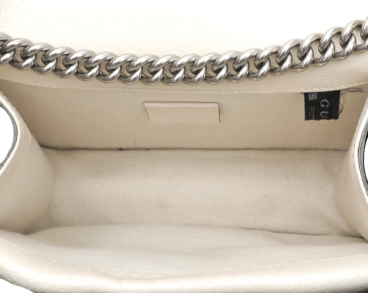 Gucci White Dionysus Mini Bag-Gucci-THE CLOSET