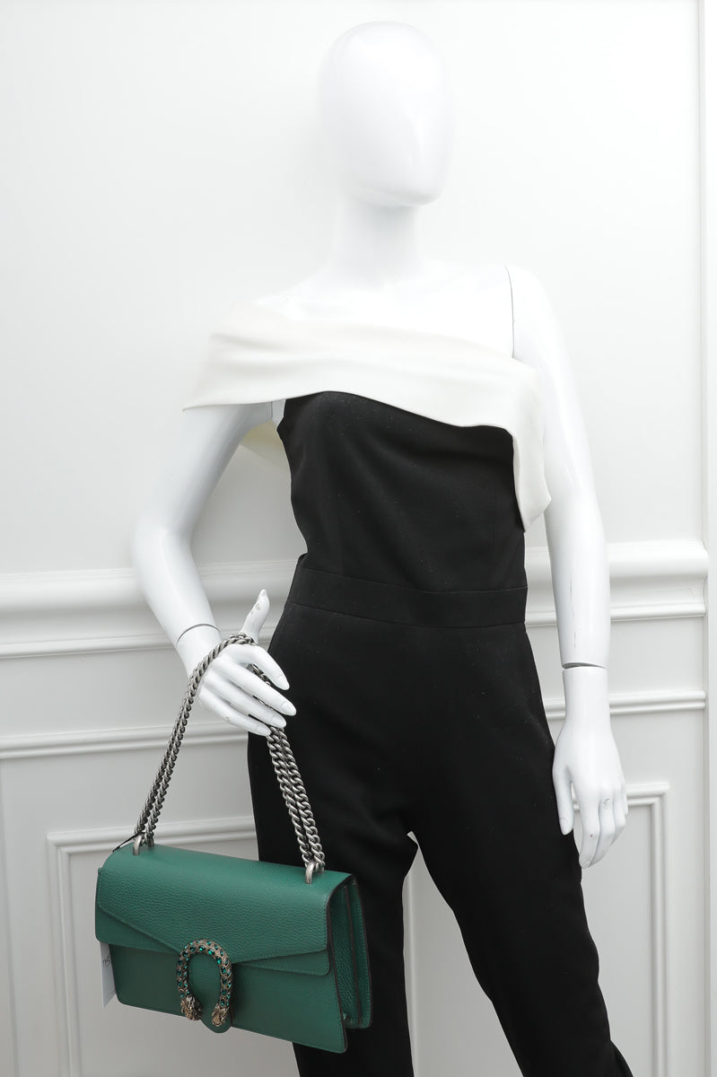 Gucci Green Dionysus Shoulder Bag-Gucci-THE CLOSET