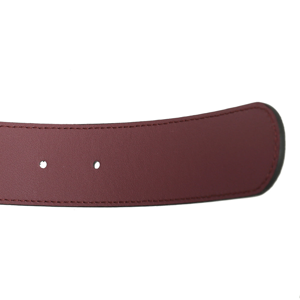 Gucci Bicolor Double G Blooms Print Belt 34-Gucci-THE CLOSET