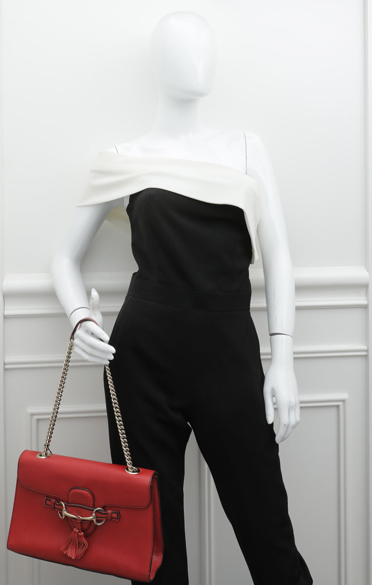 Gucci Dark Orange Emily Bag Medium-Gucci-THE CLOSET