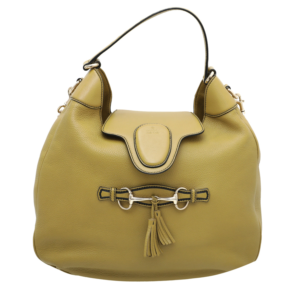 Gucci Pale Olive Emily Hobo Bag-Gucci-THE CLOSET
