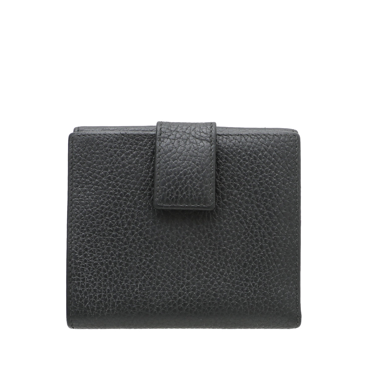 Gucci Black GG Fremch Flap Wallet-Gucci-THE CLOSET