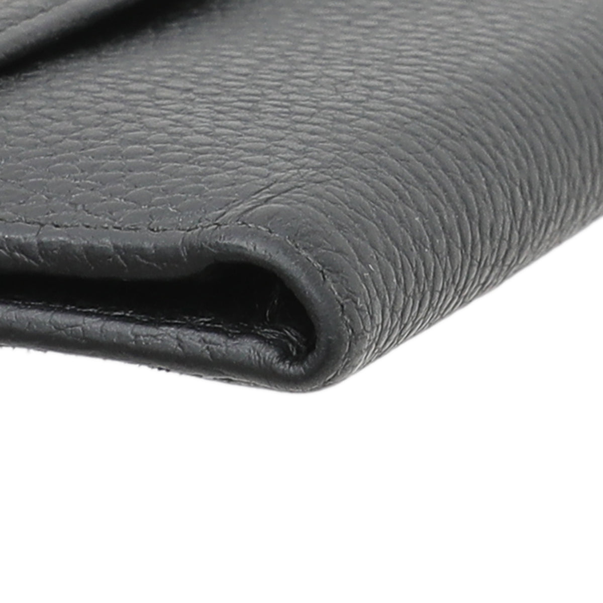 Gucci Black GG Fremch Flap Wallet-Gucci-THE CLOSET