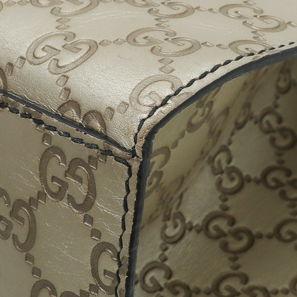 Gucci Champagne GG Guccissima Emily Large Bag-Gucci-THE CLOSET