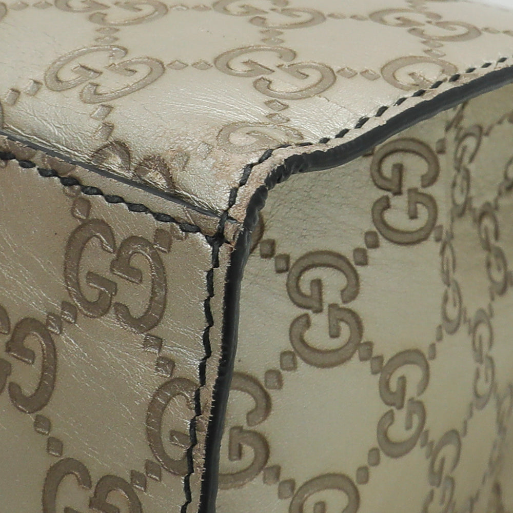 Gucci Champagne GG Guccissima Emily Large Bag-Gucci-THE CLOSET