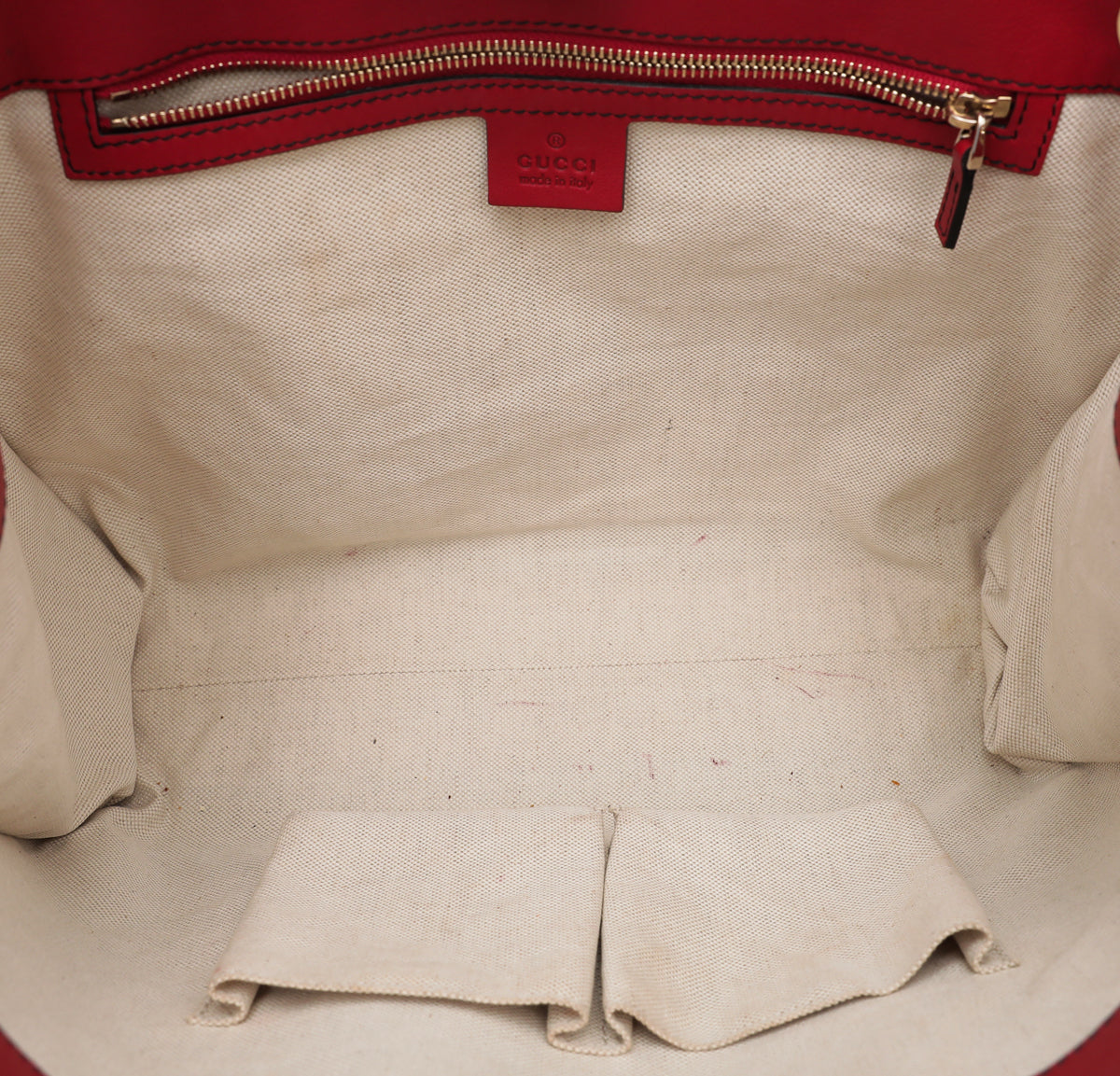 Gucci Red GG Guccissima Emily Large Bag-Gucci-THE CLOSET