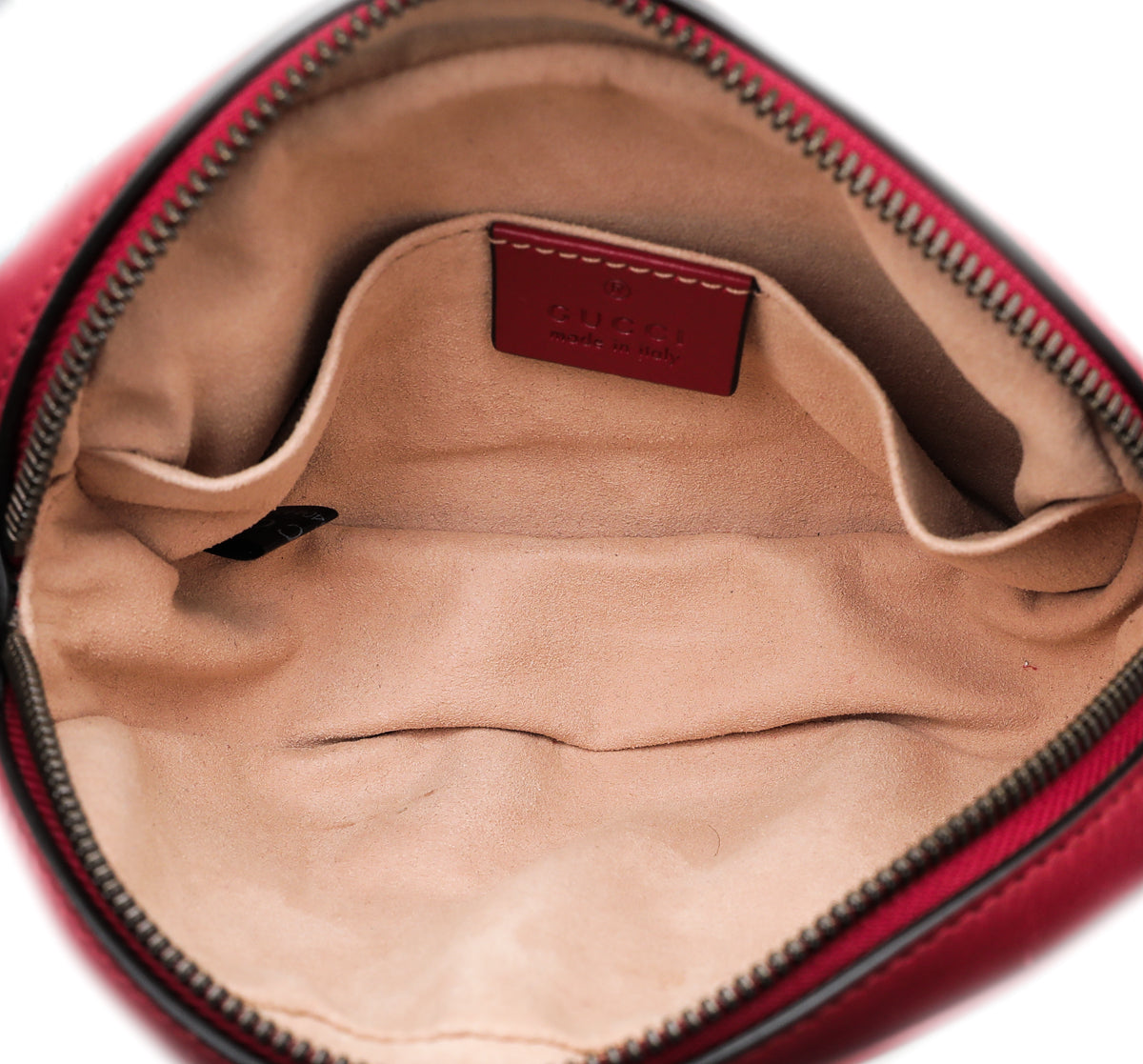 Gucci Red GG Marmont Belt Bag-Gucci-THE CLOSET