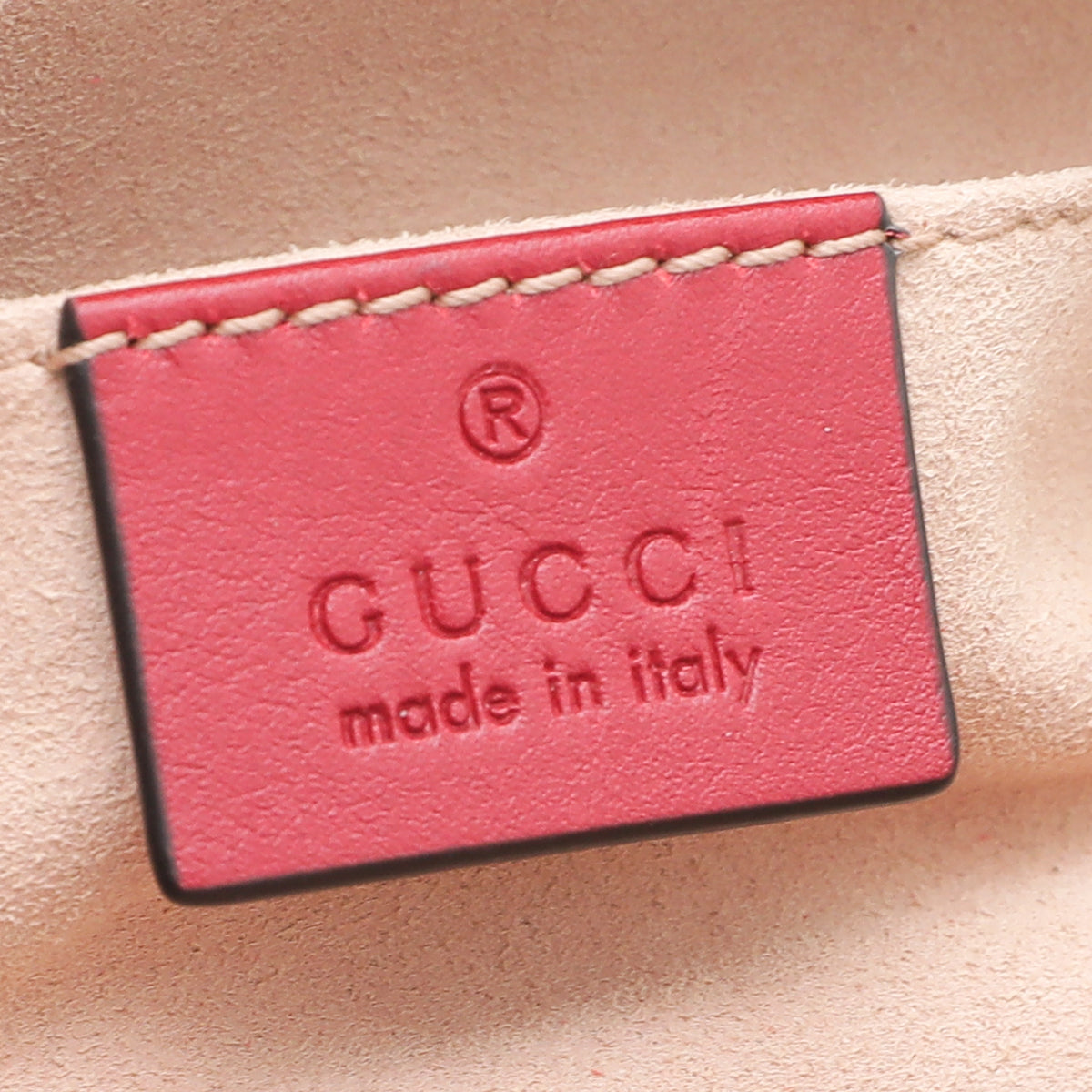 Gucci Red GG Marmont Belt Bag-Gucci-THE CLOSET