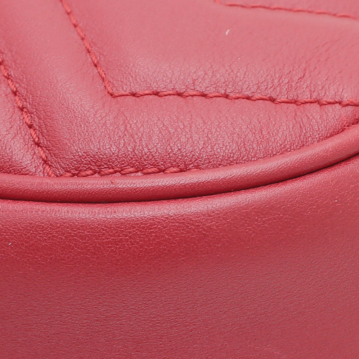 Gucci Red GG Marmont Belt Bag-Gucci-THE CLOSET