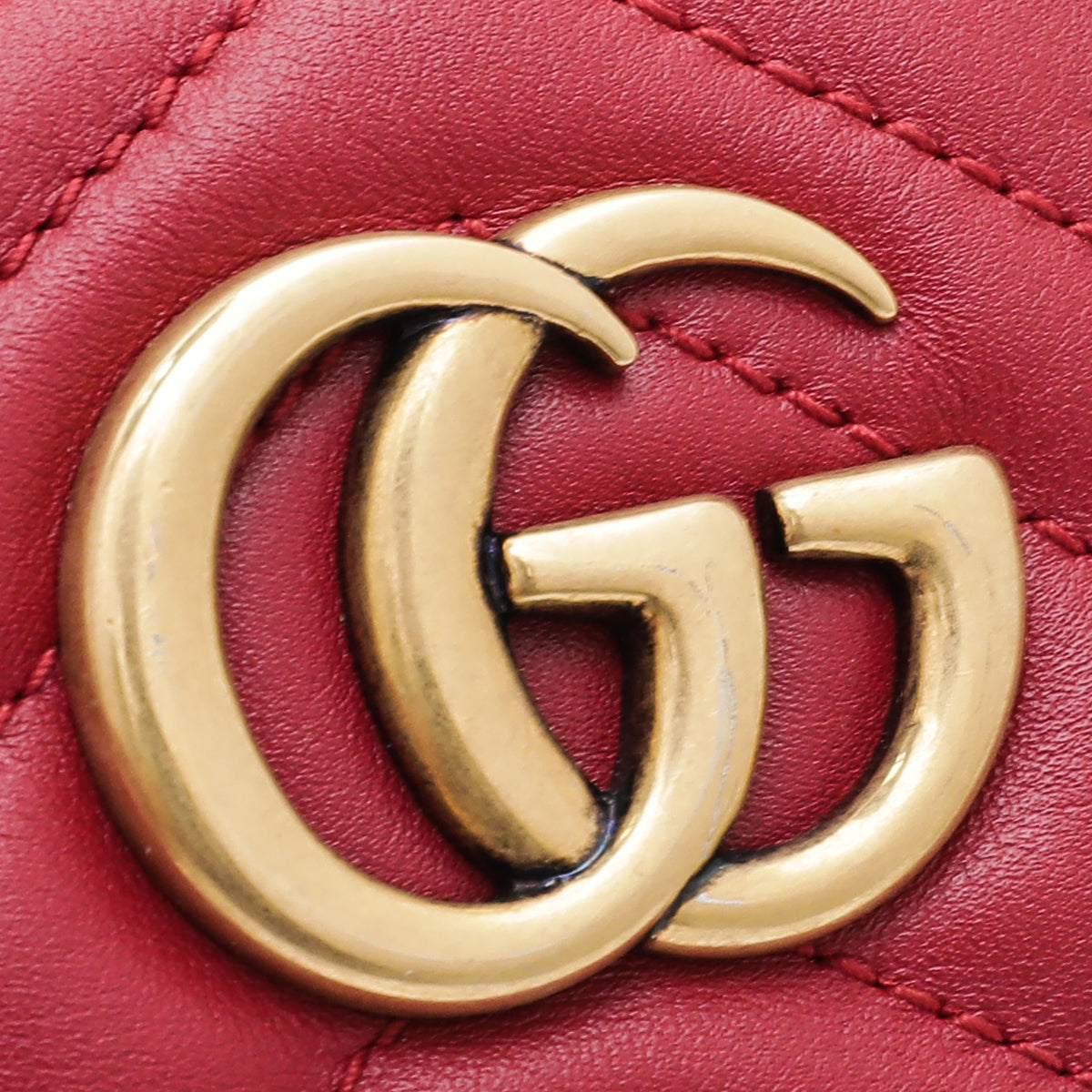 Gucci Red GG Marmont Belt Bag-Gucci-THE CLOSET