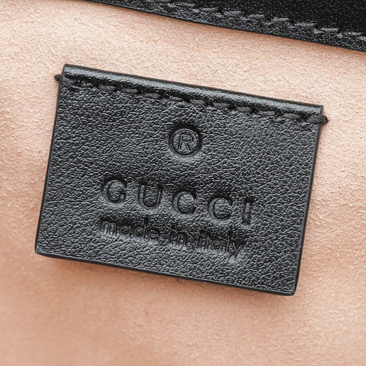 Gucci Black GG Marmont Diagonal Vertical Motifs Bag-Gucci-THE CLOSET