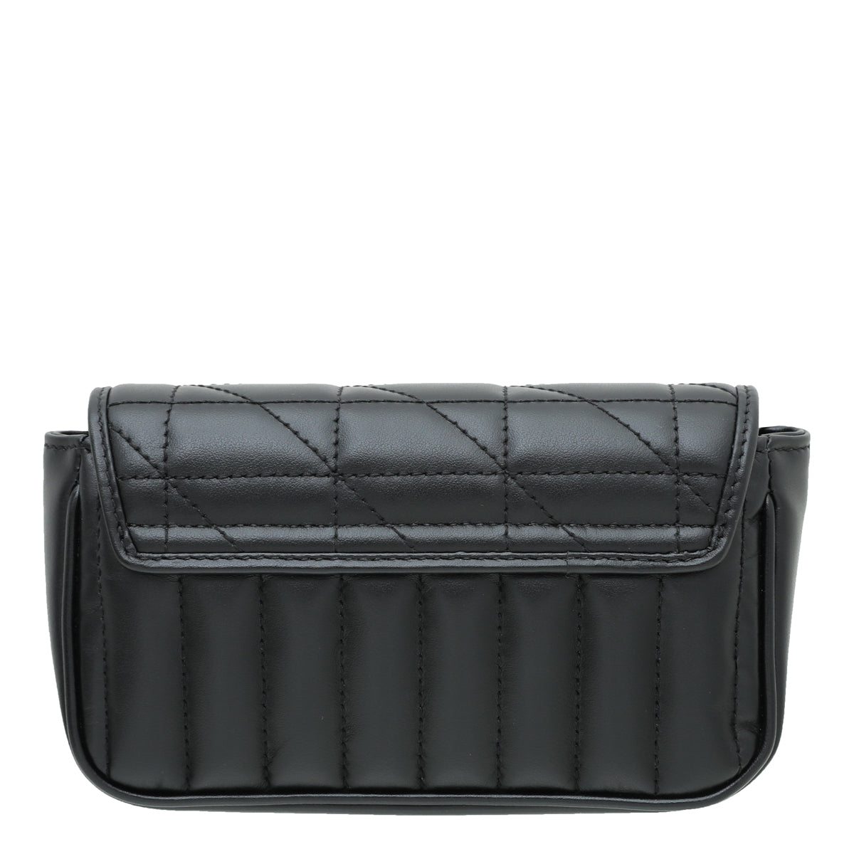 Gucci Black GG Marmont Diagonal Vertical Motifs Bag-Gucci-THE CLOSET