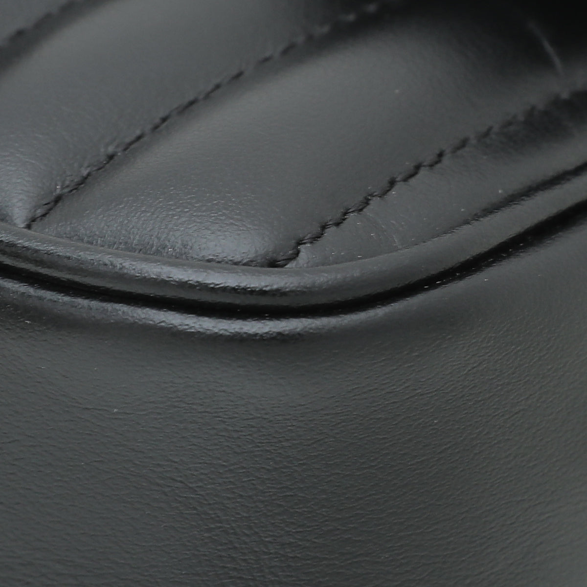 Gucci Black GG Marmont Diagonal Vertical Motifs Bag-Gucci-THE CLOSET