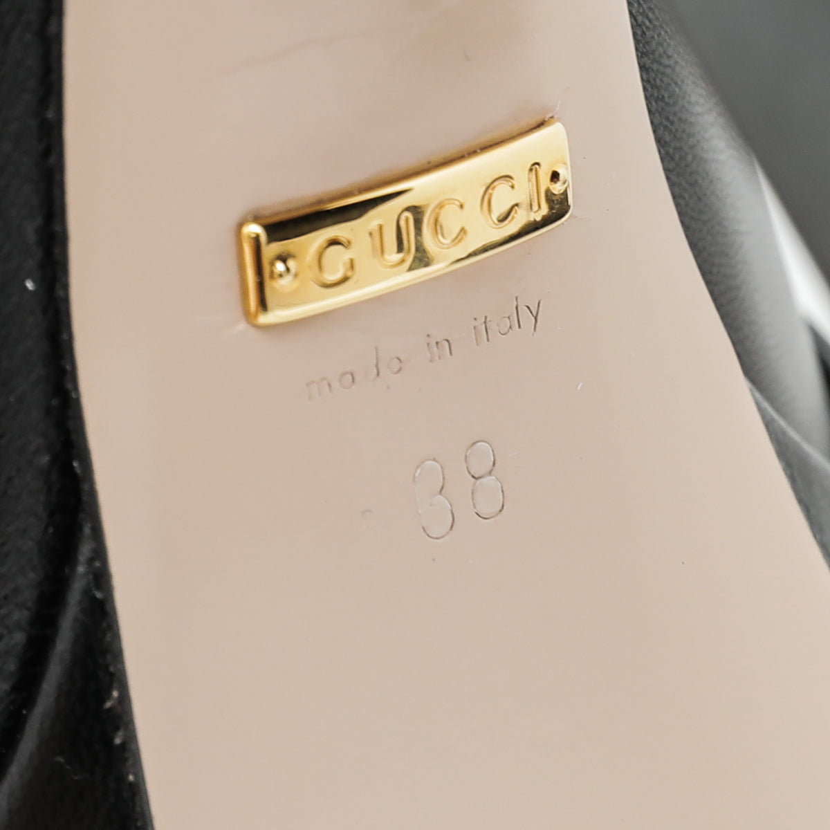 Gucci Black GG Marmont Fringe Platform Pump 38-Gucci-THE CLOSET