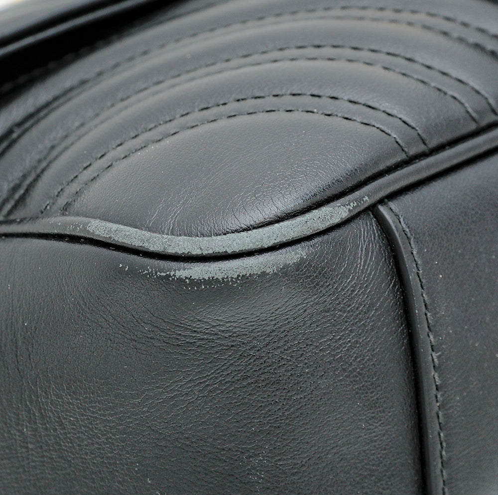 Gucci Black GG Marmont Matelasse Small Bag-Gucci-THE CLOSET