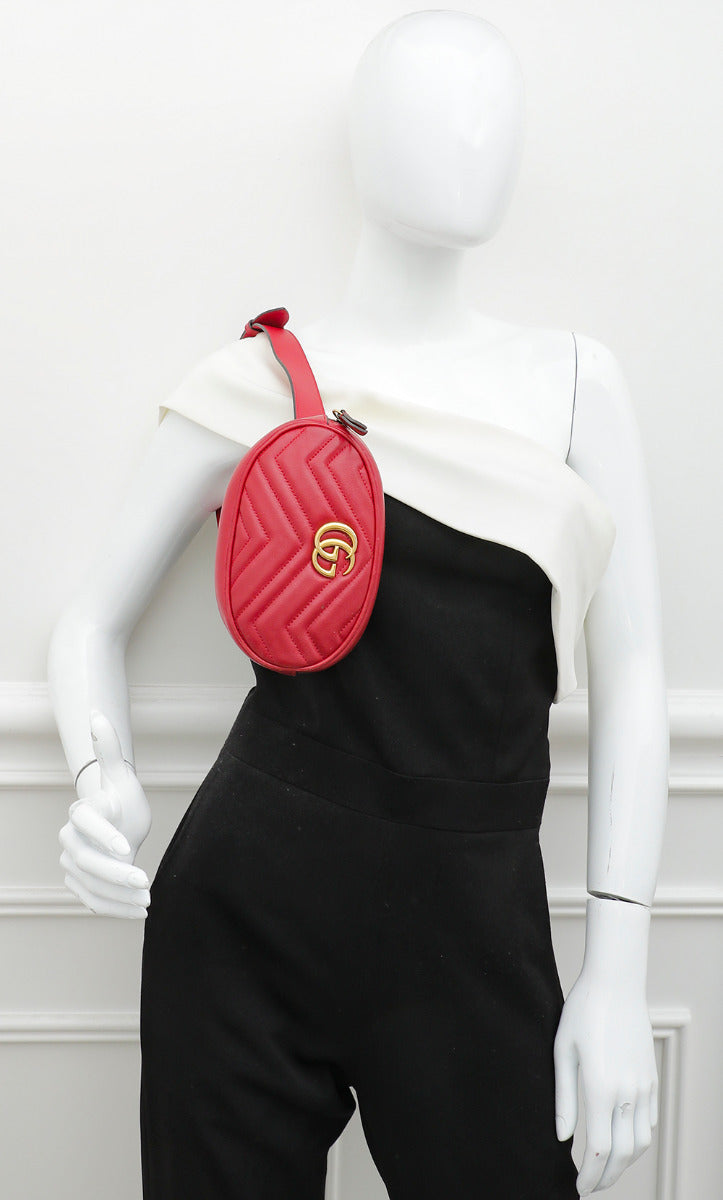 Gucci Hibiscus GG Marmont Mini Belt Bag – THE CLOSET
