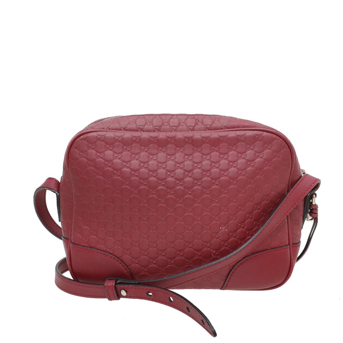 Gucci Red GG Microguccissima Bag