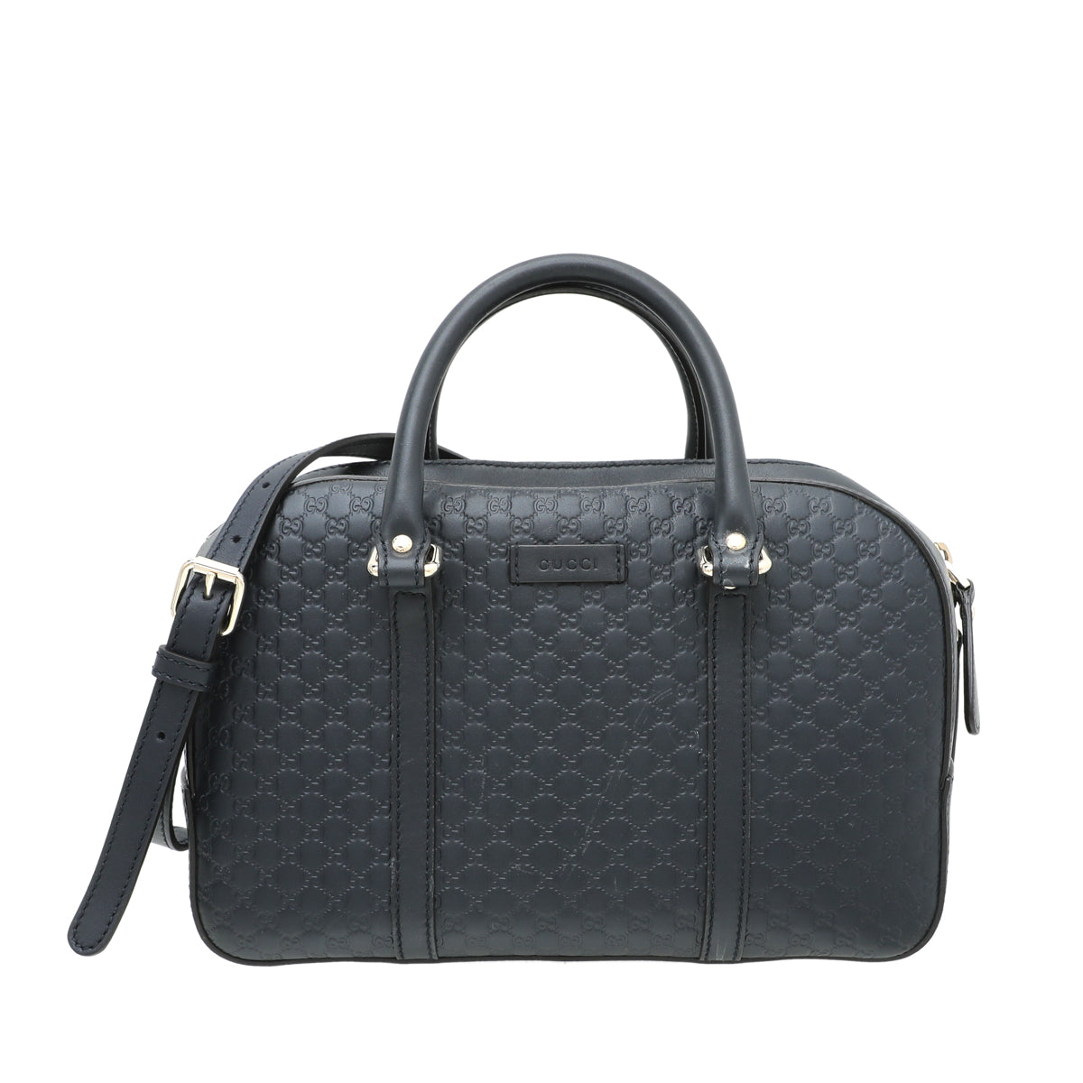 Gucci Blue GG MicroGuccissima Crossbody Bag-Gucci-THE CLOSET