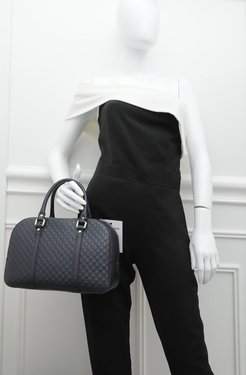 Gucci Blue GG MicroGuccissima Crossbody Bag-Gucci-THE CLOSET