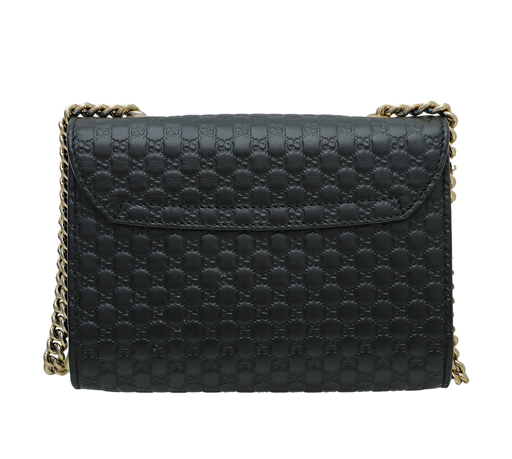 Gucci Black GG Microguccissima Emily Bag-Gucci-THE CLOSET