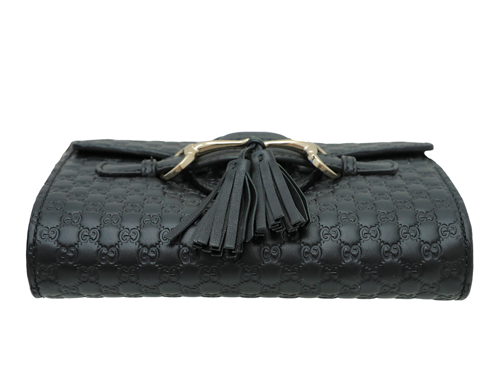 Gucci Black GG Microguccissima Emily Bag-Gucci-THE CLOSET