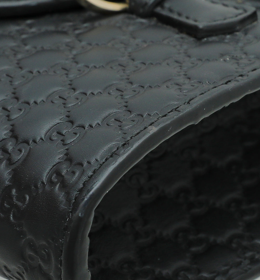 Gucci Black GG Microguccissima Emily Bag-Gucci-THE CLOSET