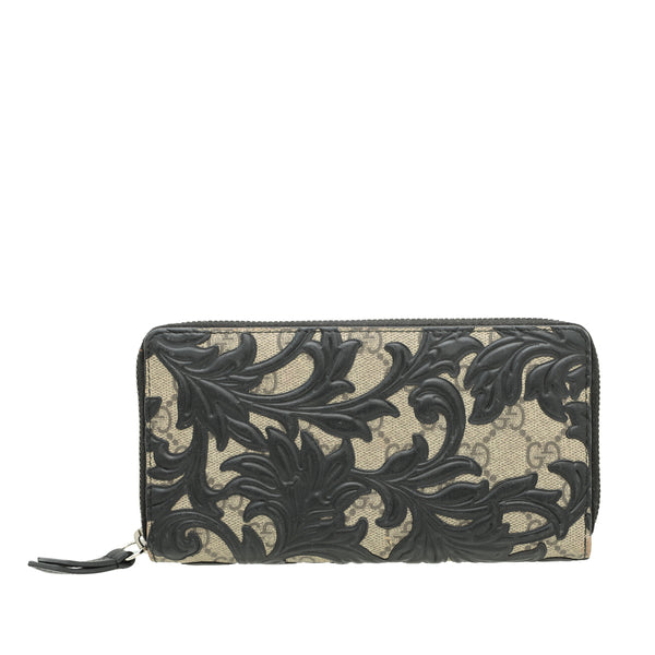 Gucci floral print 2025 wallet