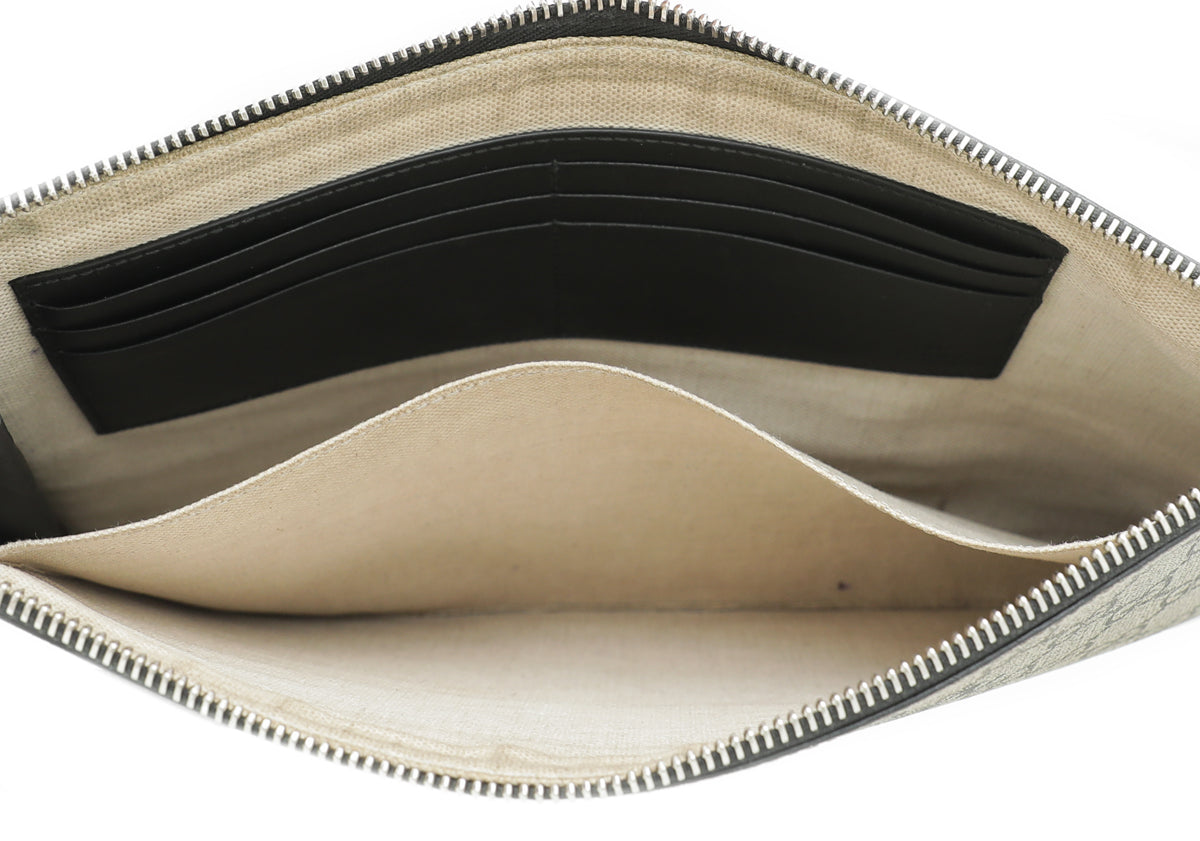 Gucci Bicolor GG Supreme Bestiary Bee Pouch-Gucci-THE CLOSET