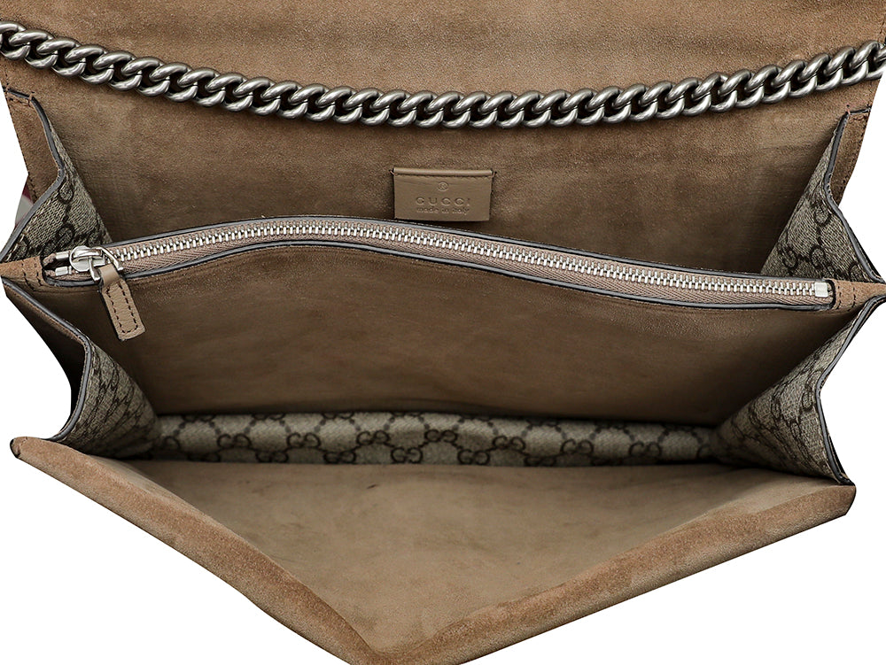 Gucci Bicolor GG Supreme Dionysus Medium Bag-Gucci-THE CLOSET