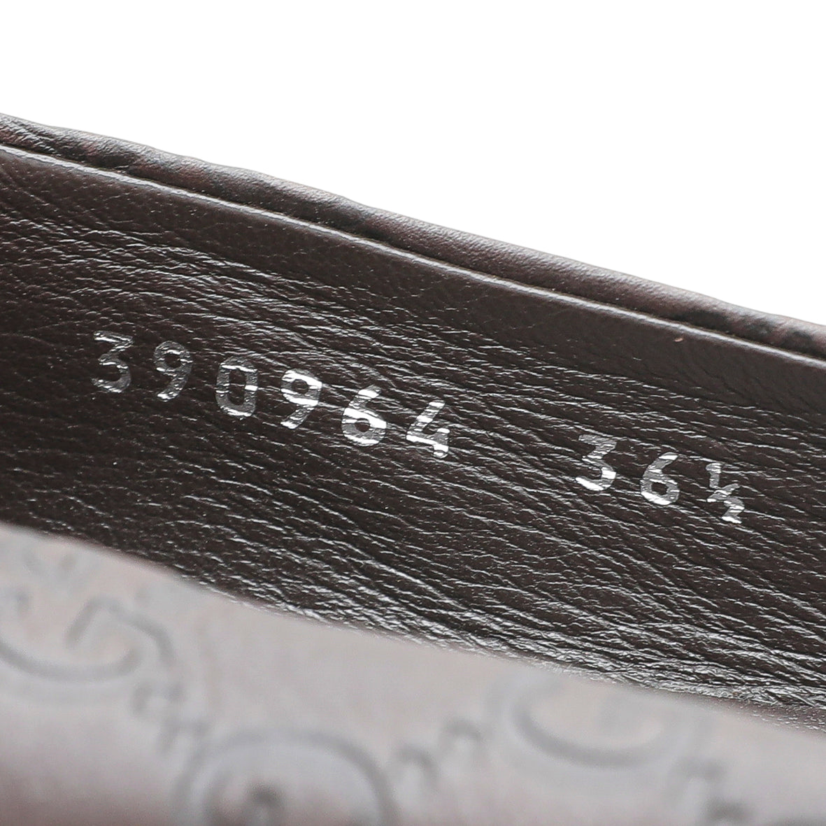 Gucci Chocolate Brown Guccissima Ballet Flats 36.5-Gucci-THE CLOSET