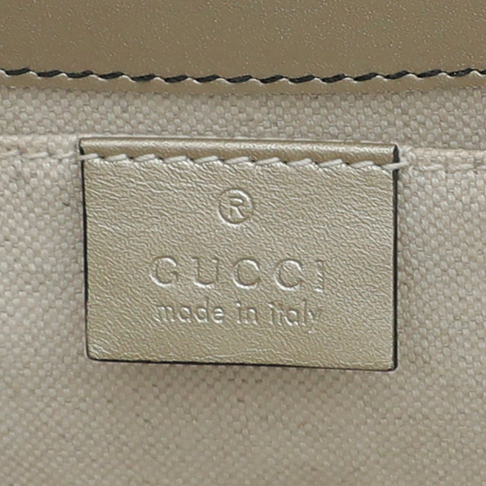 Gucci Metallic Champaigne Guccissima Emily Medium Bag-Gucci-THE CLOSET