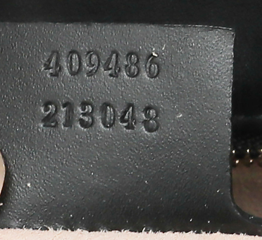 Gucci Black Guccissima Padlock Bag-Gucci-THE CLOSET