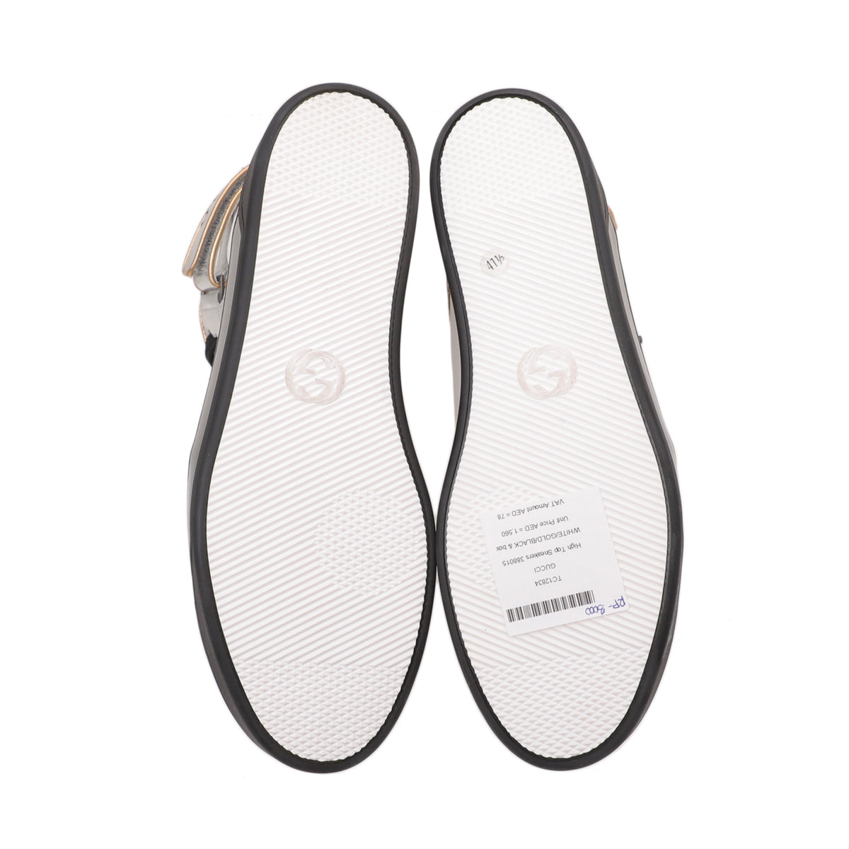 Gucci Tricolor High Top Sneakers 41.5-Gucci-THE CLOSET