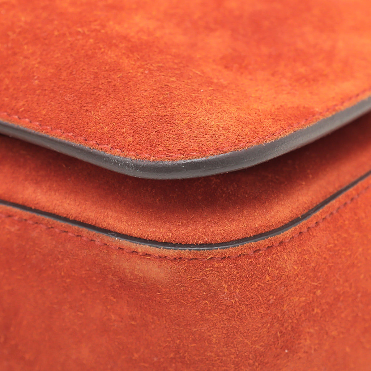 Gucci Orange Suede Jackie Soft Shoulder Bag-Gucci-THE CLOSET