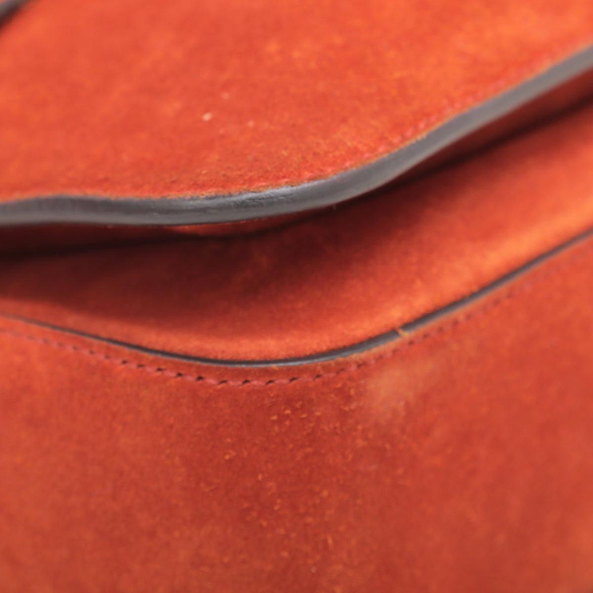 Gucci Orange Suede Jackie Soft Shoulder Bag-Gucci-THE CLOSET