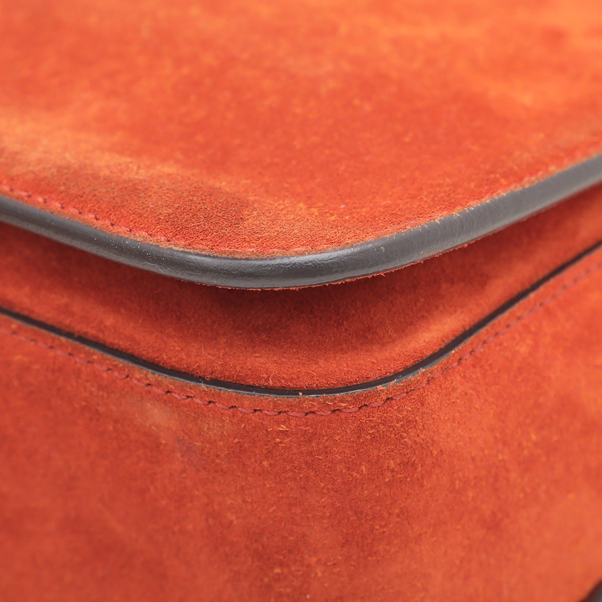 Gucci Orange Suede Jackie Soft Shoulder Bag-Gucci-THE CLOSET