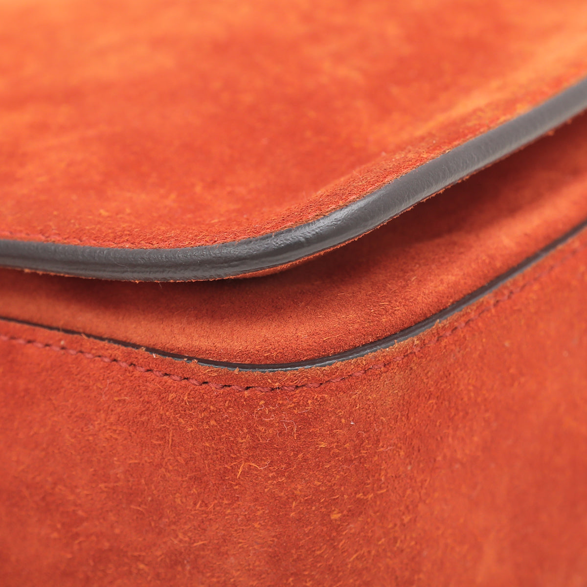 Gucci Orange Suede Jackie Soft Shoulder Bag-Gucci-THE CLOSET