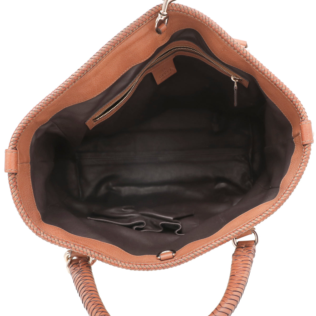 Gucci Brown Python Marrakech Tote Bag-Gucci-THE CLOSET