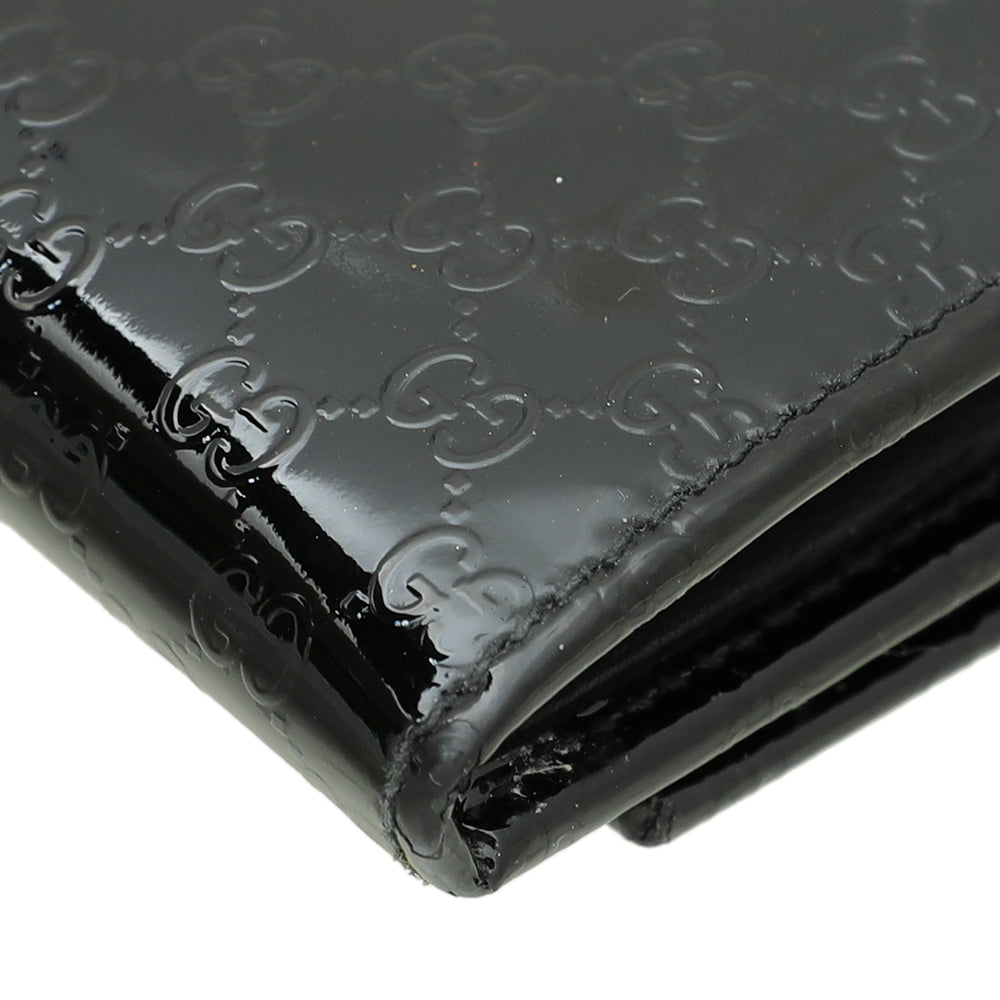 Gucci Black Nice Microguccissima Long Wallet-Gucci-THE CLOSET