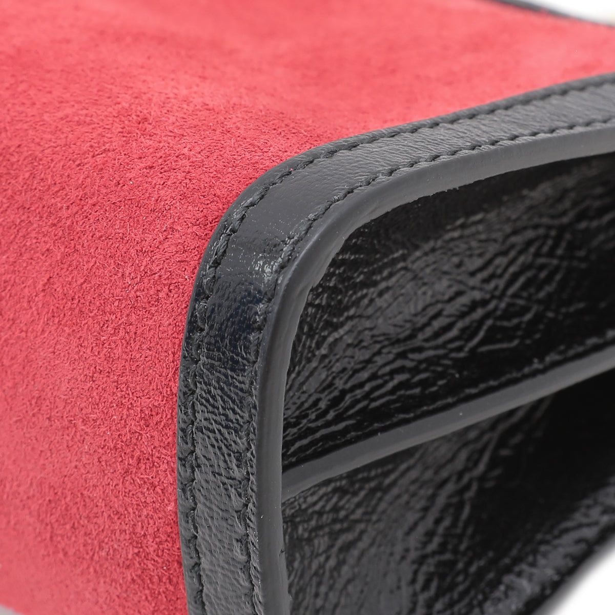 Gucci Bicolor Ophidia GG Suede Small Shoulder Bag-Gucci-THE CLOSET