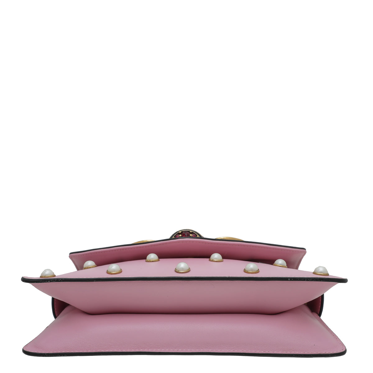 Gucci Pink Pearl Studded Queen Margaret Broadway Bag-Gucci-THE CLOSET
