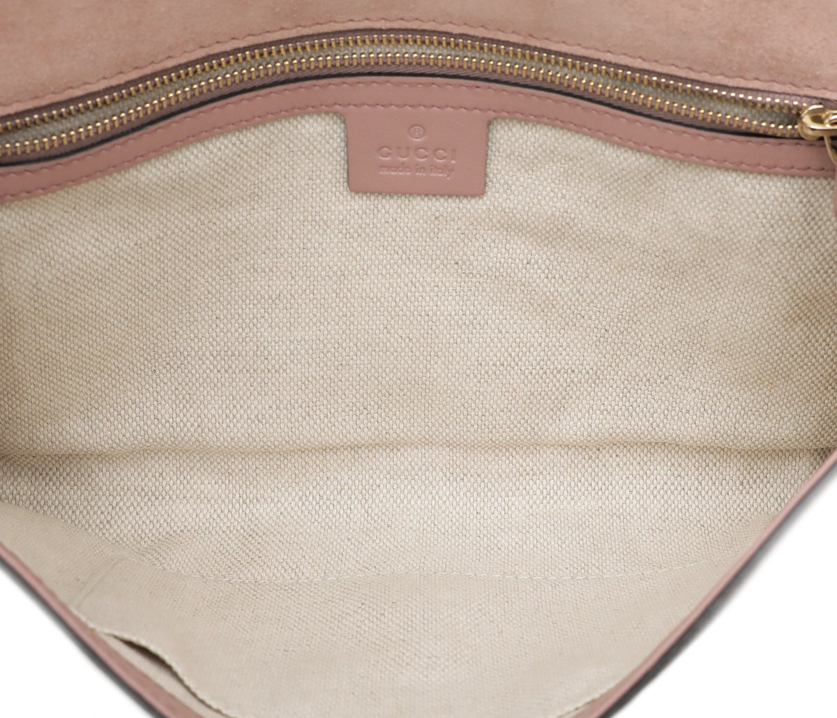 Gucci Nude Soho Tassel Clutch-Gucci-THE CLOSET