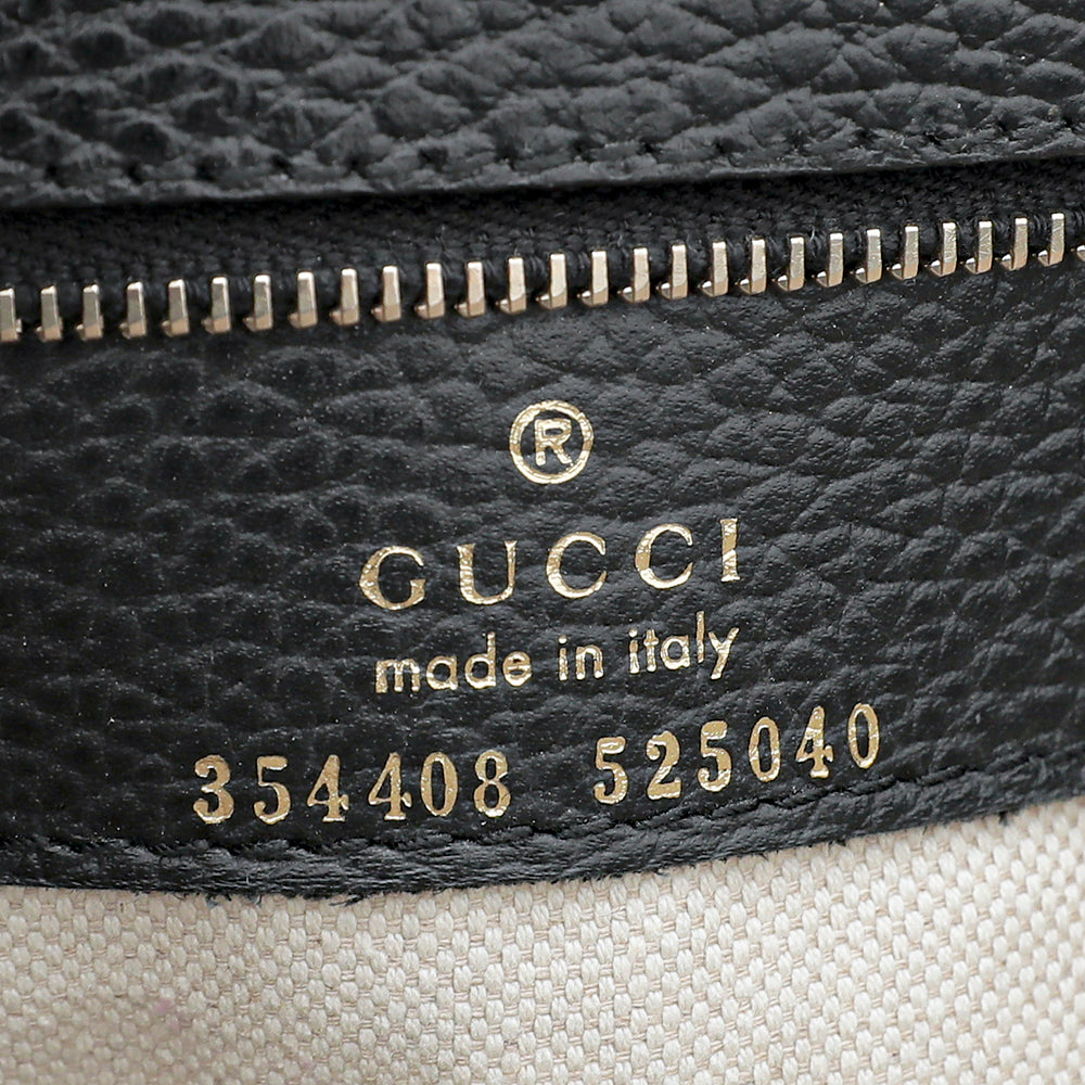 Gucci Black Swing Tote Small Bag