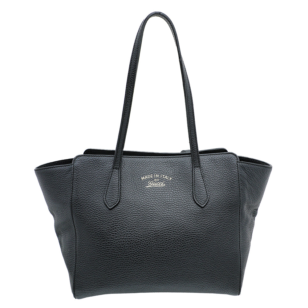 Gucci Black Swing Tote Small Bag-Gucci-THE CLOSET