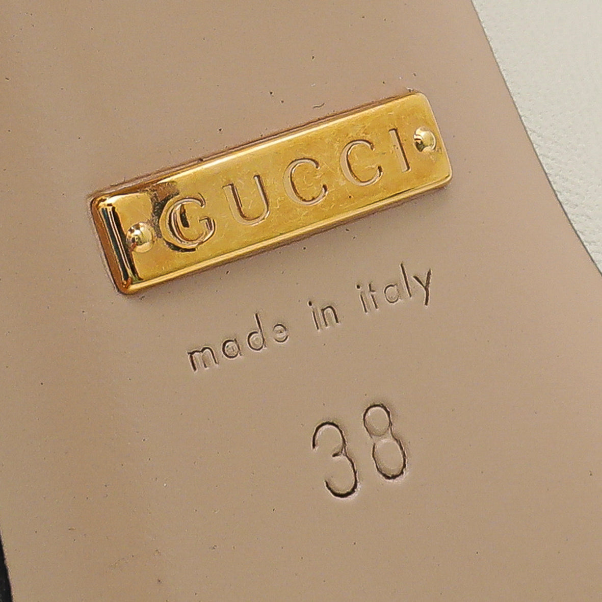 Gucci White Sylvie Pump 38-Gucci-THE CLOSET