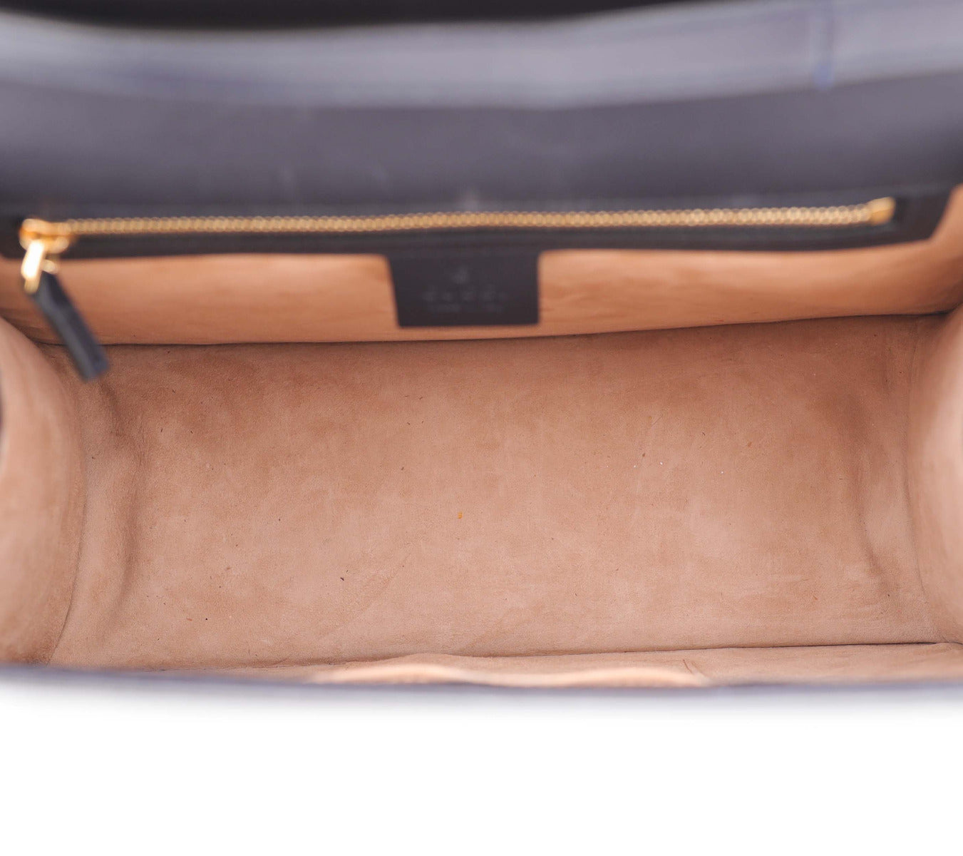 Gucci Navy Blue Sylvie Medium Bag-Gucci-THE CLOSET