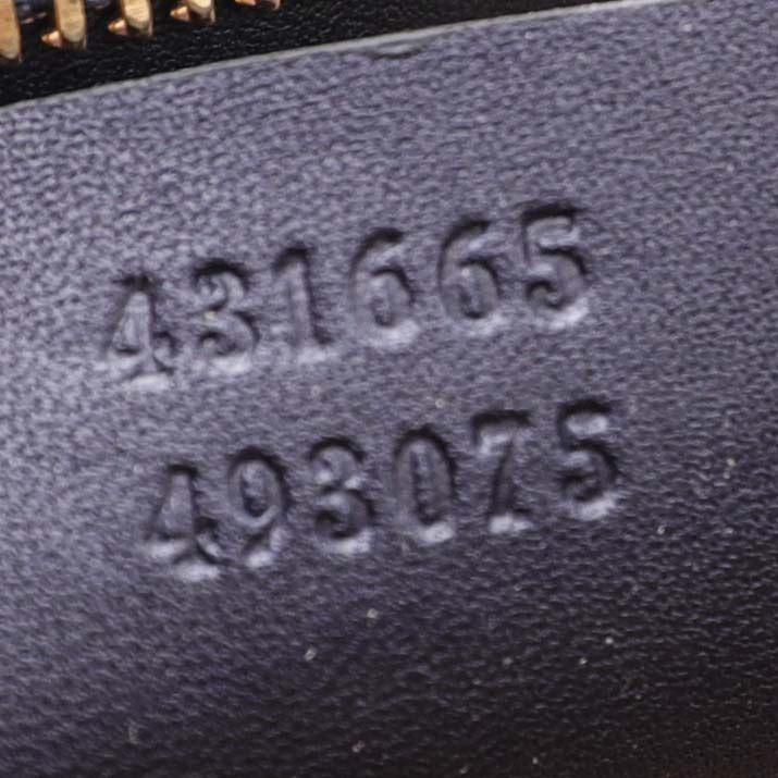 Gucci Navy Blue Sylvie Medium Bag-Gucci-THE CLOSET